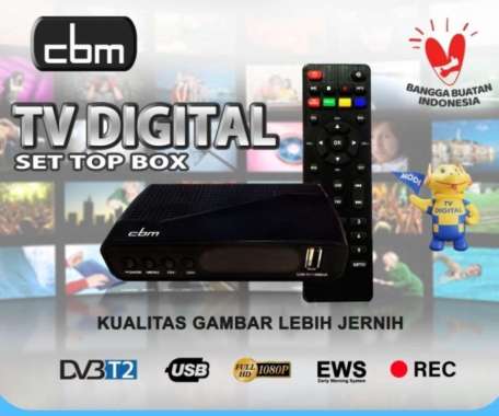 Set Top Box CBM- TV Digital DVBT2