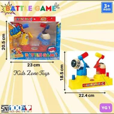 Mainan Anak Melawan Serangan Martil Hammering Battle Game Besar