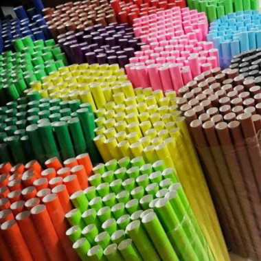 Kertas Asturo Polos 1 sisi - isi 5 lembar No.8 Hijau