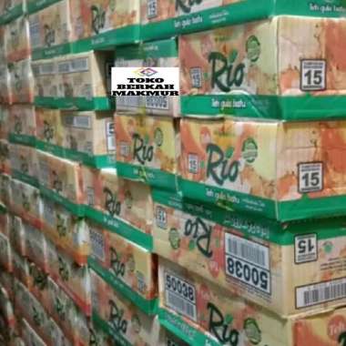 Teh Rio Cup 1 Dus Isi 24 @ 180 Ml ORIGINAL