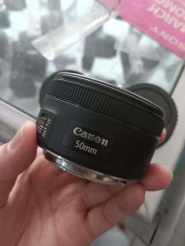 Lensa fix canon 50mm f1.8 STM