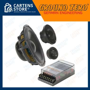Speaker 3 Way Ground Zero GZUC 165.3 SQ By Cartens-Store.com Hitam