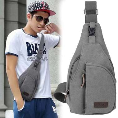Tas Selempang Pria Terbaru Bahan Kanvas Tas Pria Terbaru Tas Slempang Cowok Termurah Terlaris Men Bo