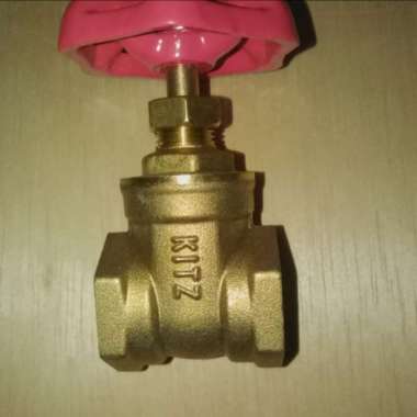 Gate Valve Stop Kran 3/4"Inch Kitz Kuningan