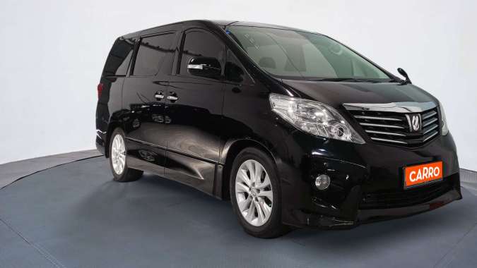 Toyota Alphard 2.4 G AT 2010 Hitam