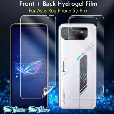 Hydrogel Asus ROG Phone 6 Pro 6 Hydrogel Film Not Tempered Glass Asus ROG Phone 6 Pro Depan Clear