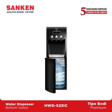 Sanken HWD-C523IC Dispenser Galon Bawah Bottom Loading
