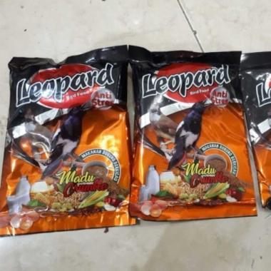 LEOPARD MADU CRUMBLE VOER KASAR PUR PAKAN MAKANAN BURUNG MURAI KASAR