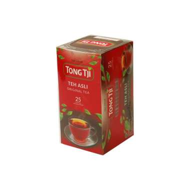 Promo Harga Tong Tji Teh Celup Original Tea Dengan Amplop  per 25 pcs 2 gr - Blibli
