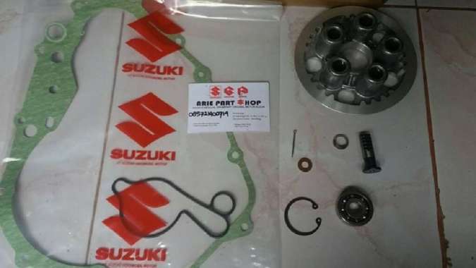 Original Tutup Rumah Kopling Set Satria Fu Fi Injeksi