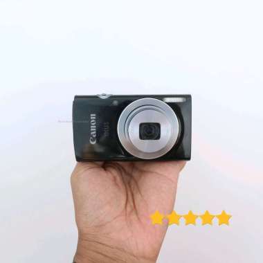 Camera Kamera Digital Canon Ixus 145 HD 8x Opticalzoom 16MP Hitam Murah