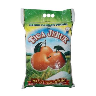 Hutani Jaya Cap Tiga Jeruk Beras [10 kg]