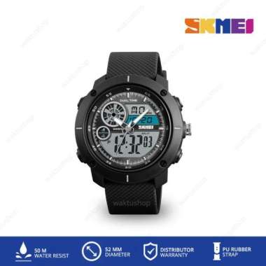 SKMEI 1361 AD1361 Original Jam Tangan Pria Sport Outdoor Water Resist Hitam
