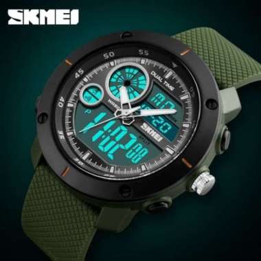 SKMEI 1361 AD1361 Original Jam Tangan Pria Sport Outdoor Water Resist Hijau