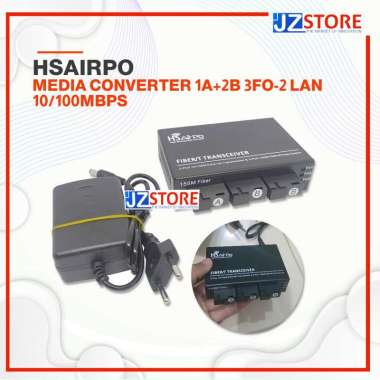 HSAIRPO Converter FO to LAN Banyak Varian 3FO 2LAN