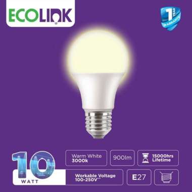 Ecolink Lampu LED 10W Ecolink Bohlam Bulb 10 Watt