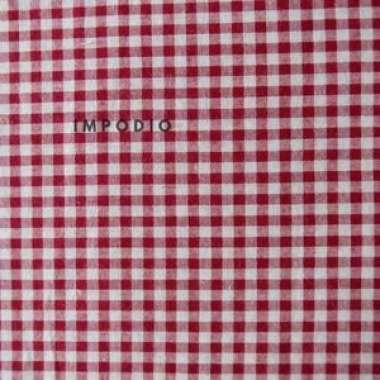 IMPODIO Napkin kotak untuk piknik - Props foto konten makanan Merah