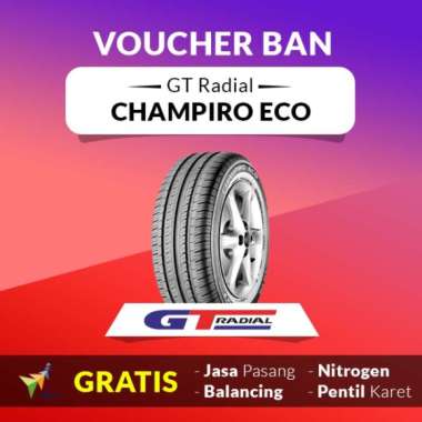 Voucher Ban Mobil Gt Radial Champiro Eco 185/65 R15