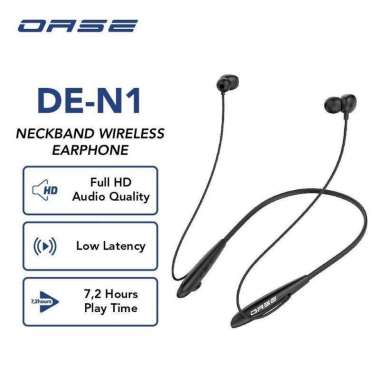 OASE DE-N1 TRUE WIRELESS NECKBAND EARPHONE HF BLUETOOTH 5.0 SPORT TWS