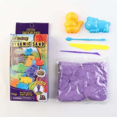 Okiedog Dynamic sand animal set (150g) - Mainan Pasir Anak