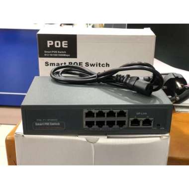 SWITCH HUB POE GIGABIT 8 PORT murah BAGUS