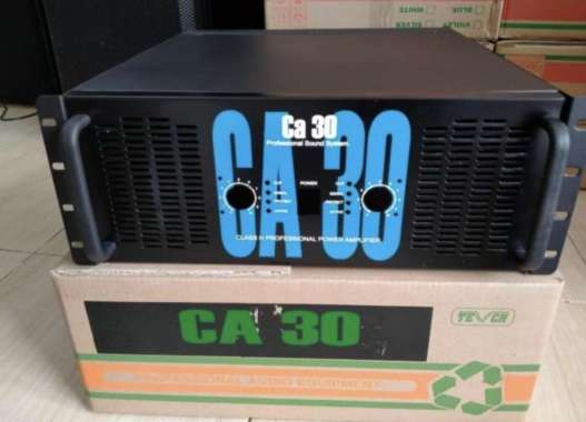 Box Power Amplifier CA-30 2 channel + knop