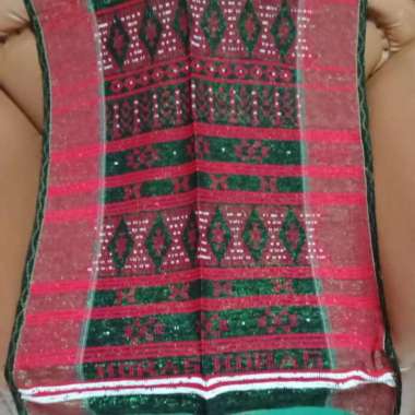 ULOS SADUM AKOLA CANTIK WARNA UNIK | ULOS BATAK Merah