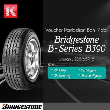 Ban Mobil Bridgestone B390 205/65 R15 (Voucher)
