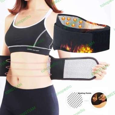 Sabuk Terapi Kesehatan Pinggang Belakang Terapi Magnetis Pemanas