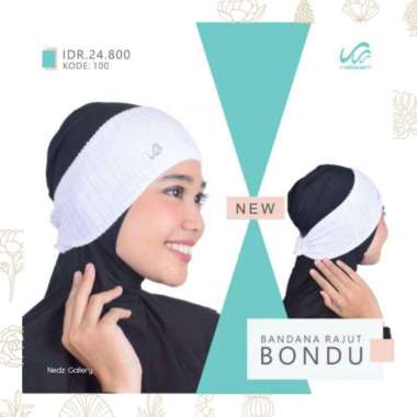 Rabbani Bandana Salur Bondu Inner Hijab Rajut