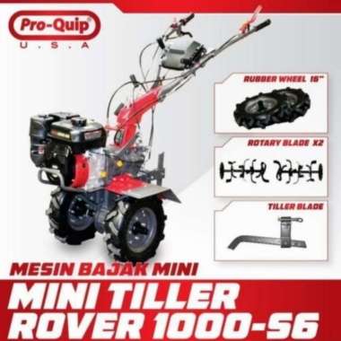 Mesin Bajak Sawah Mini / Mini Tiller Rover 1000-S6 Mesin Bajak PROQUIP