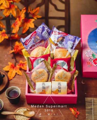 Tamiang Paket Mini (10 pcs) nastar nenas / phong pia / hio pia / kacang hijau / Tambun Abon