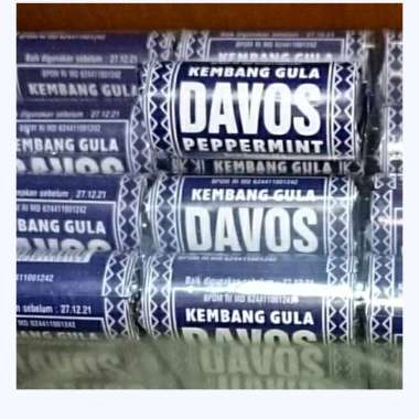 ( 10 pcs )Permen Davos Peppermint Jadul