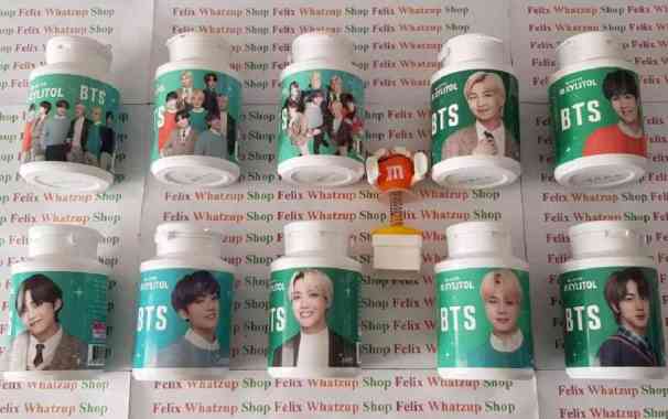 BTS LOTTE Xylitol Korea Green Official SEALED