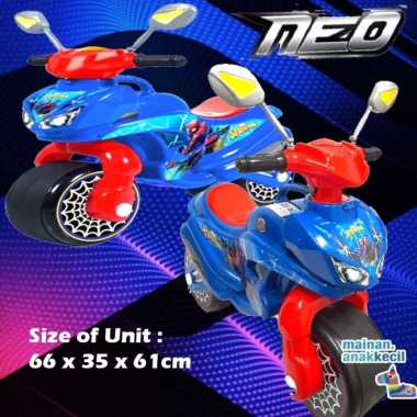 Mainan Anak Motoran SHP Toys NEO 553 Marvel Spiderman