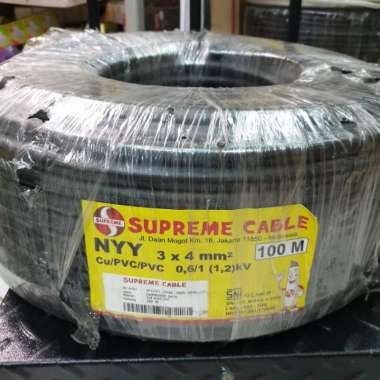 Kabel NYY 3x4mm Supreme (Meteran)