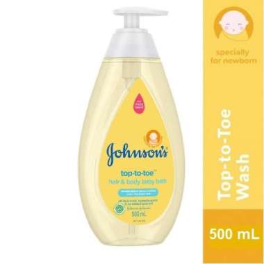 JOHNSONS WASH TOP TO TOE PUMP 500ML (2413)