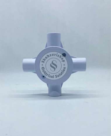 T DUS CABANG 4 20MM NISO PUTIH TEBAL PREMIUM QUALITY