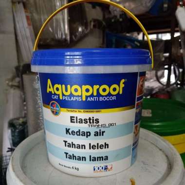 Aquaproof cat pelapis anti bocor 4 kg ( galon ) warna Transparan 001