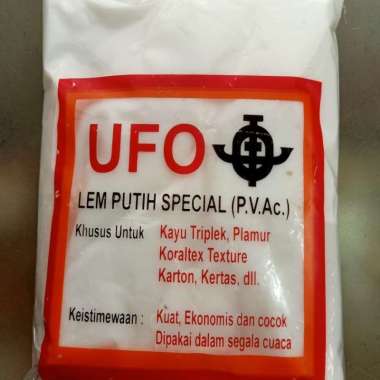 Lem UFO putih PVAc kemasan 600 g
