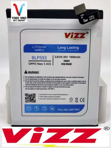 Vizz BLP593 Baterai for OPPO NEO 5 A31 [Original]