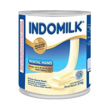 Promo Harga Indomilk Susu Kental Manis Plain 370 gr - Blibli
