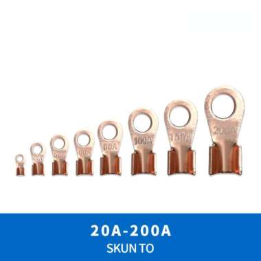 Skun Kabel CU OT/Asli Kuningan warna 50A