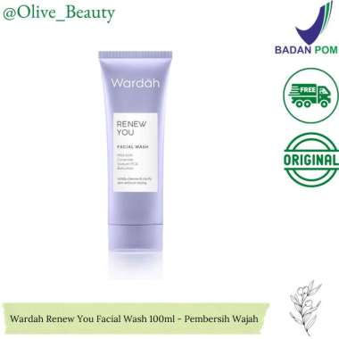 Wardah Renew You Facial Wash 100ml - Pembersih Wajah