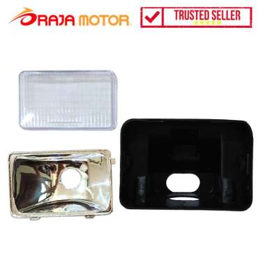 RajaMotor Batok Lampu Yamaha RX King Lama Tanpa Ring Lampu Hitam