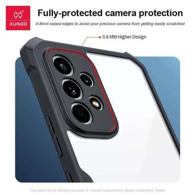 Promo Case Transparan Samsung A73 5G / A53 5G Softcase Clear Back Cover Samsung A53 5G Hitam