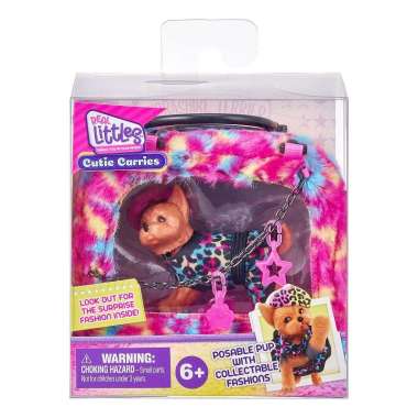 Mainan Tas Mini Real Littles S5 Cutie Carries Yorkshire Terrier MS25349