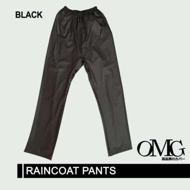 OMG Japan High Quality Celana Jas Hujan - hitam polos