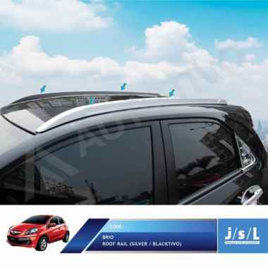 JSL Roof Rail for Brio Black / Silver