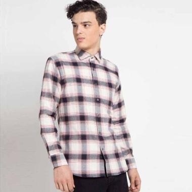 Edition Plaid Flannel Shirt Esl133 16 white